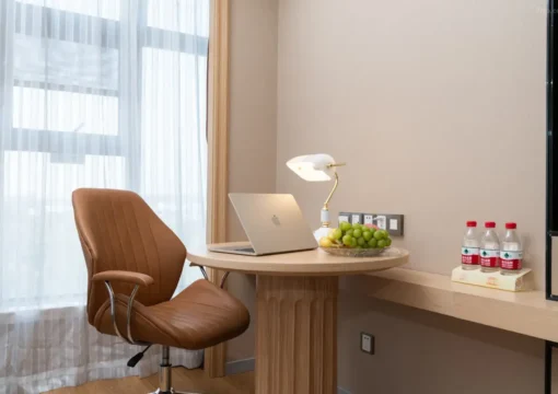 Executive 2-bed Room (65 Inch Projection Screen TV+smart Bathroom+small Refrigerator)