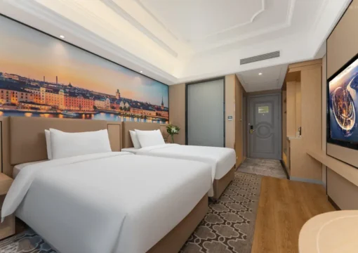 Superior 2-bed Room (65 Inch Projection Screen TV+small Refrigerator)